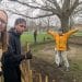 Hackney Greens candidates working in Hackney Downs Park