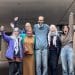 Just Stop Oil supporters following acquittal over Waterloo Bridge slow march
