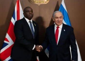 Starmer FCDO Lammy Netanyahu