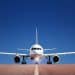 Plane on runway Aviation