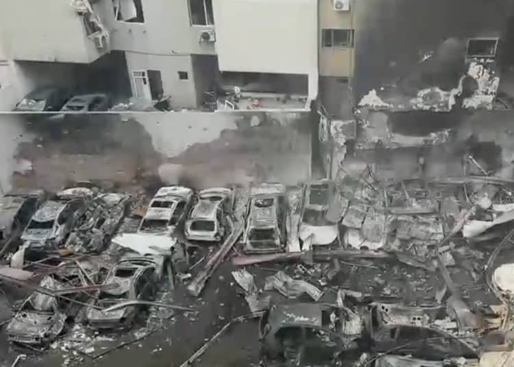 Damage in Beirut after Israel's 'Black Wednesday' attack