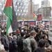 Iranians gather outside Downing Street protesting Iran War