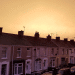 A row of terraced houses in England in foggy conditions. Rachel Reeves is considering acting "amid growing alarm in government about the impact of the Iran war on voters’ budgets," the Guardian reported on Monday 27 April 2026