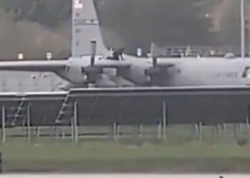 US warplane