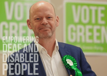 Green party — Driscoll promises an inclusive society for disabled people