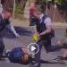 Police kick immobilised suspect — Mike Tapp applauds