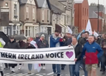 far-right rally