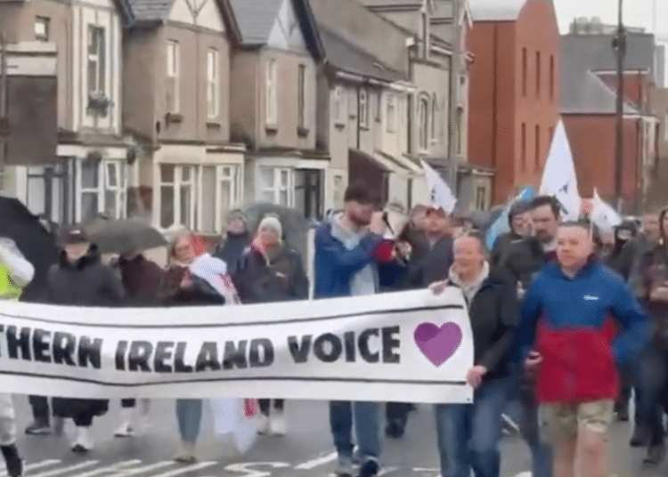 far-right rally