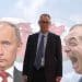 Vladimir Putin, Nigel Farage, and John Clark - Reform