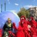 Earth Day Coalition activists in Whitehall