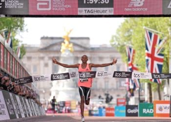 Sabastian Sawe wins the London Marathon 2026