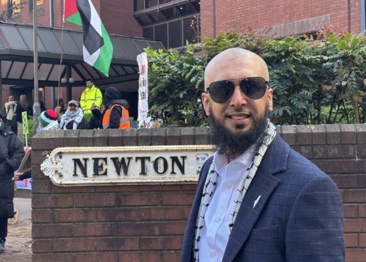 Majid Freeman outside Birmingham Crown Court