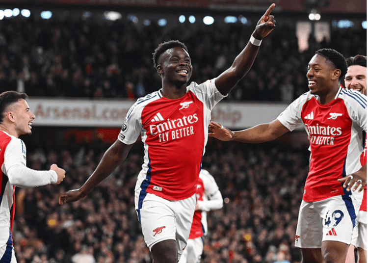 Bukayo Saka enjoyed a dream return to action by scoring what proved to the the winner minutes after coming off the bench against Fulham.