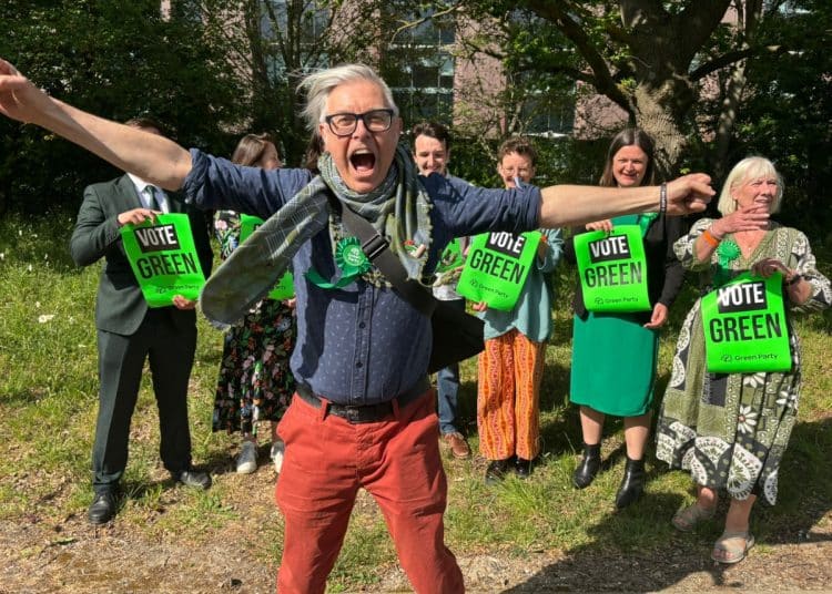 Cambridge and South Cambridgeshire Green Party celebrates election results
