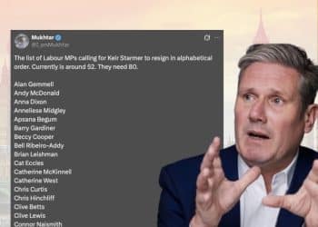 Starmer and list of MPs calling for him to step down