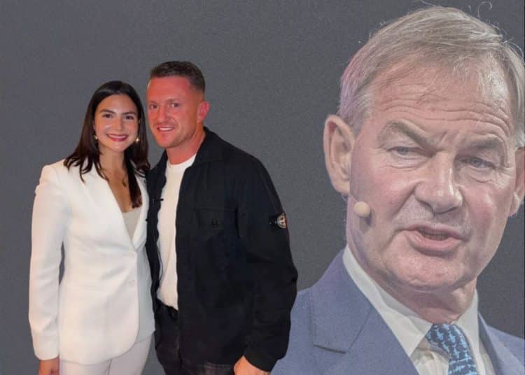 Rupert Lowe, Tommy Robinson, and Valentina Gomez