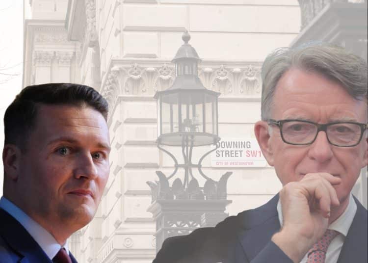 Peter Mandelson and Wes Streeting