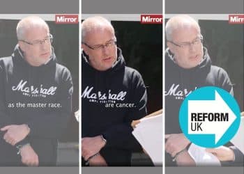 Reform UK candidate Stuart Prior