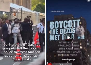 Images from the Met Gala protests