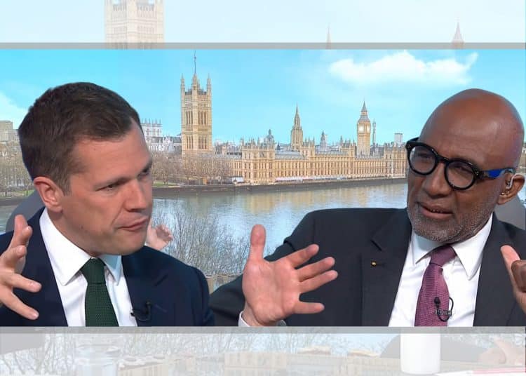 Reform UK's Robert Jenrick and Trevor Phillips