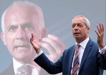 Nigel Farage and Ben Habib