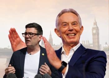 Tony Blair and Andy Burnham