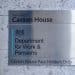 DWP office Caxton House nameplate
