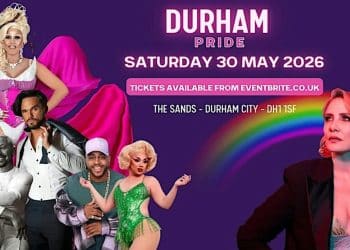 Crop of Durham Pride 2026 promotional image