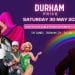 Crop of Durham Pride 2026 promotional image