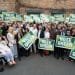 Photo of Green Party campaigners from crowdfunding page