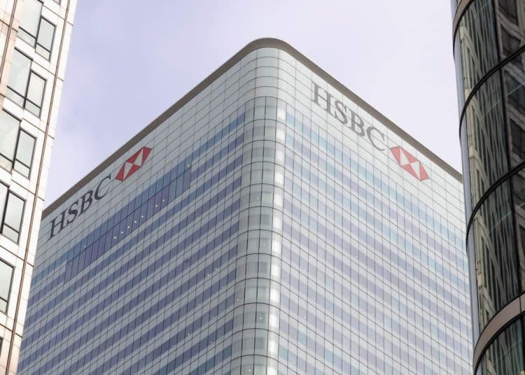 Image of HSBC building, illustrating big four banks profits
