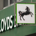 A general view of the exterior of a branch of the Lloyds bank chain on January 29, 2025 in London, England.