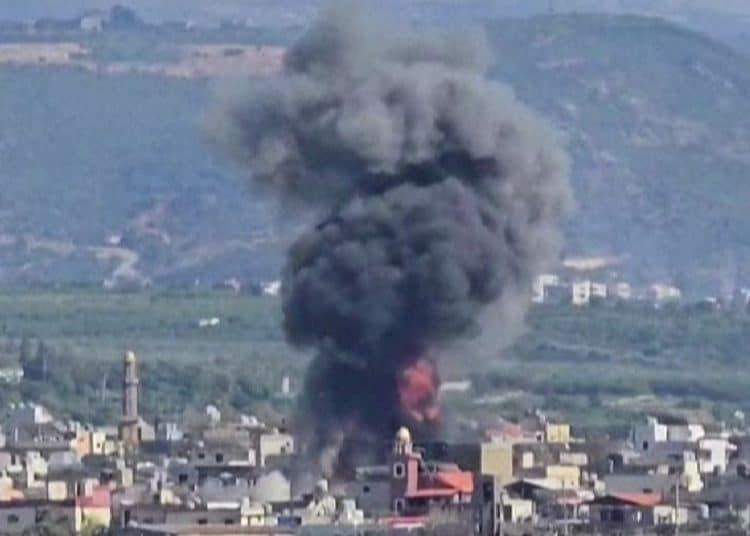 Lebanon strike Israel
