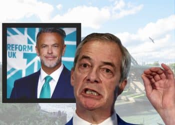 Nigel Farage and Glenn Gibbins, Reform