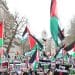 A previous pro-Palestine march in London Nakba 78