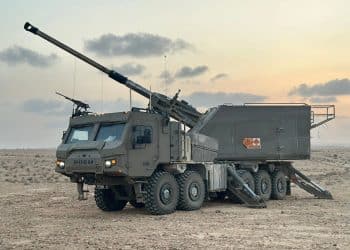 A SIGMA 155 "Ro'em" howitzer system