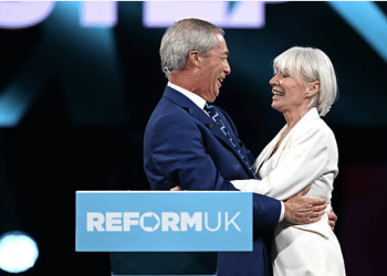Nigel Farage congratulates ex-Tory minister Nadine Dorries