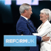 Nigel Farage congratulates ex-Tory minister Nadine Dorries