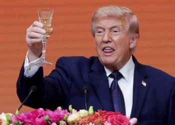 Trump raises champagne glass in China NHS drug price deal