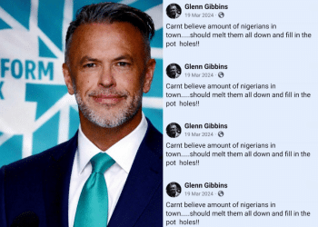 Reform UK suspends Glenn Gibbons over racist tweets