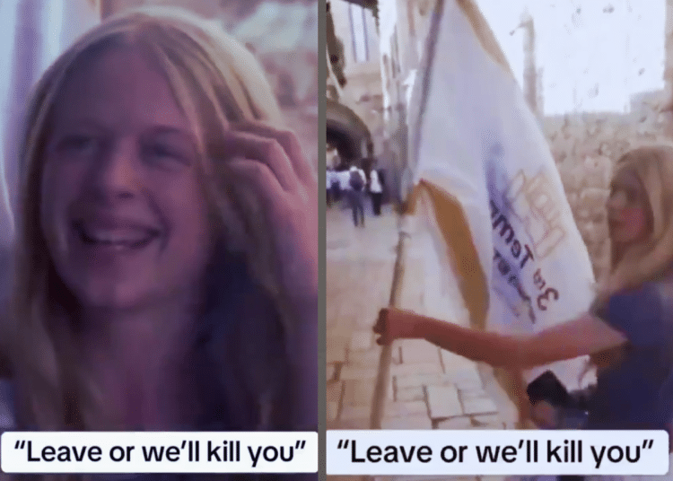 Zionist tells Palestinians: 'Leave or we'll kill you'