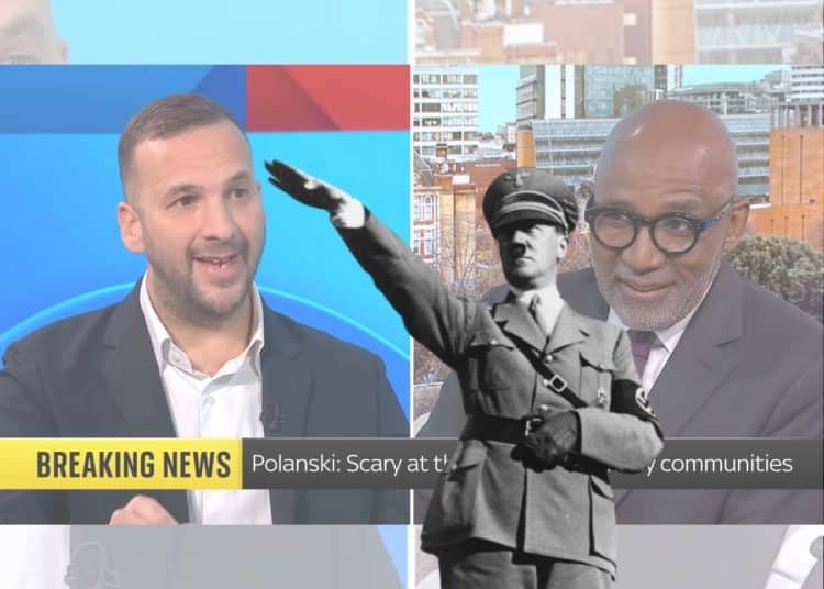 Zack Polanski, Trevor Phillips, and Hitler