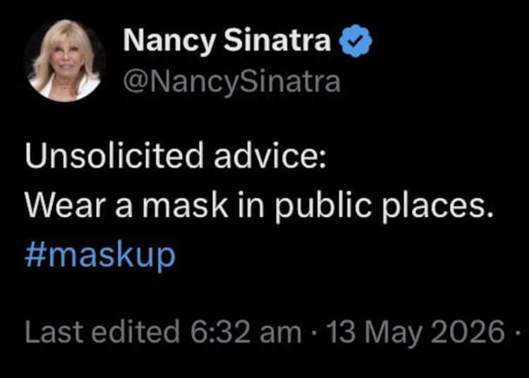 Nancy Sinatra on X