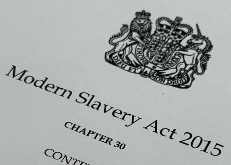Modern Slavery Act 2015