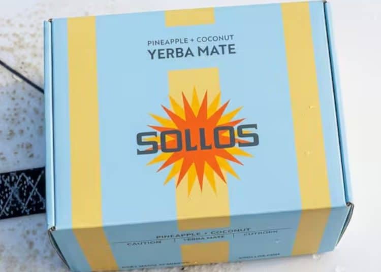 Barron Trump's new venture, Sollos Yerba Mate