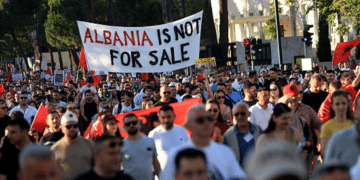Albania protest