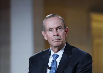 CEO of Chevron Corp, Mike Wirth participates in a panel at the BlackRock Infrastructure Summit on March 11, 2026 in Washington, DC.