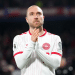 Christian Eriksen of Denmark applauds the crowd after the FIFA World Cup 2026 European Qualifiers KO play-offs match between Czechia and Denmark at EPET ARENA on March 31, 2026 in Prague, Czech Republic.