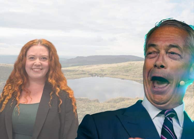 Nigel Farage and Charlotte Kelly Reform