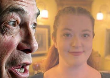 Nigel Farage and Charlotte Kelly of Reform UK